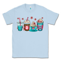 Dusty Blue mom fuel coffee cups Classic Tee - OliviaCreatesArt