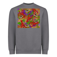 Storm mardi gras crawfish king cake Heavyweight Sweatshirt - RanaPortraitStore