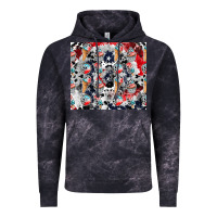 Cloud Black american ice cream Vintage Hoodie - CowhideDigitalArt