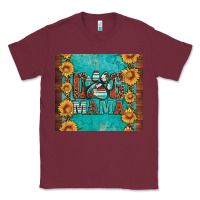 Burgundy dog mama Classic Tee - Artiststas