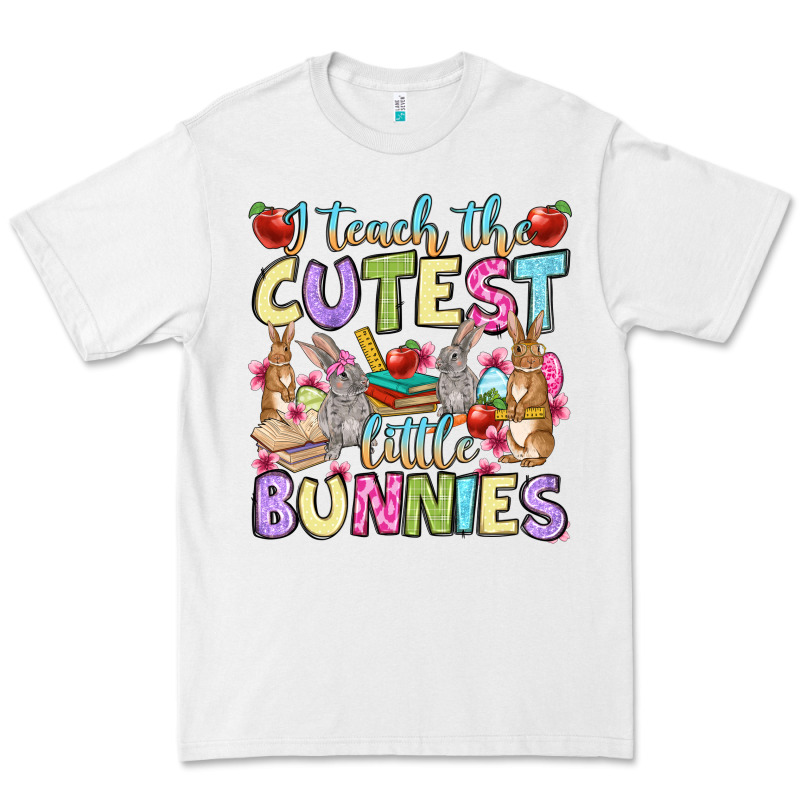 Easter Day I Teach The Cutest Little Bunnies Premium Tee by OliviaCreatesArt | Teevron