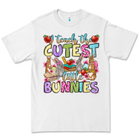 White Easter Day I teach the cutest little bunnies Premium Tee - OliviaCreatesArt