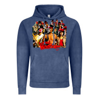 Vintage Denim the warriors 1980s cult movie film Vintage Hoodie - DesigneFamous
