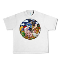 Farm And Pig Urban Heavy Tee | Teevron