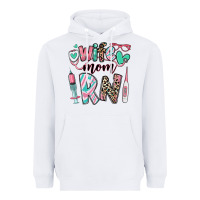 White wife mom rn registered nurse Heavyweight Hoodie - RanaPortraitStore