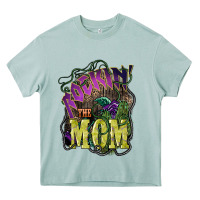 Arona Rockin the mom Mother's Day Heavy Core Tee - HowdyJamesFarm