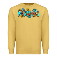 Antique Gold western mama Premium Sweatshirt - RanaPortraitStore