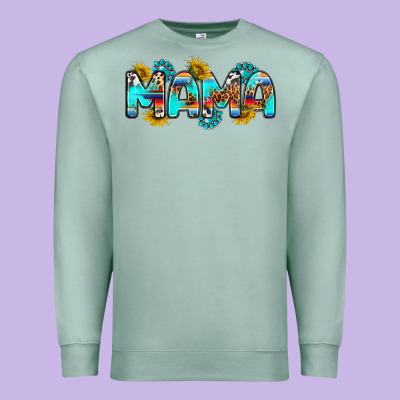Western Mama Premium Sweatshirt Designed By Ranaportraitstore