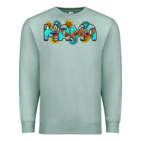 Seafoam western mama Premium Sweatshirt - RanaPortraitStore