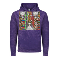 Cloud Purple easter Vintage Hoodie - CowhideDigitalArt