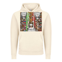 Vintage Artic easter Vintage Hoodie - CowhideDigitalArt