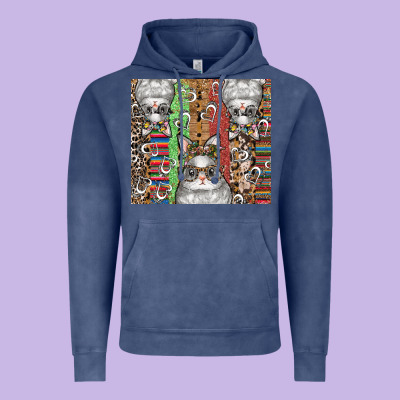 Easter Vintage Hoodie Designed By Cowhidedigitalart