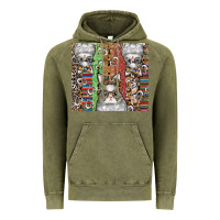 Vintage Olive easter Vintage Hoodie - CowhideDigitalArt