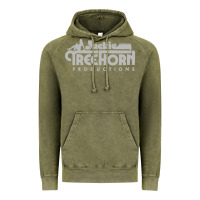 Vintage Olive jackie treehorn productions Vintage Hoodie - DesigneFamous