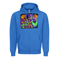 True Royal bad witch vibes Zipper Hoodie - JahusDesignShop