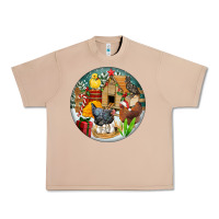 Burro Christmas coop ornament Urban Heavy Tee - FaDigitalArtStudio