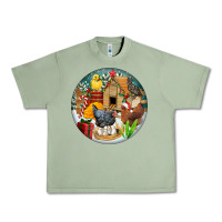 Oil Green Christmas coop ornament Urban Heavy Tee - FaDigitalArtStudio