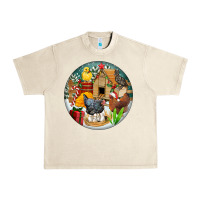 Sandshell Christmas coop ornament Urban Heavy Tee - FaDigitalArtStudio