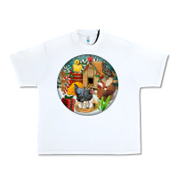 White Christmas coop ornament Urban Heavy Tee - FaDigitalArtStudio
