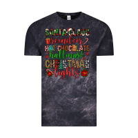 Cloud Black santa claus reindeer hallmark hot chocolate christ Vintage Tee - FaDigitalArtStudio