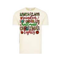 Vintage Arctic santa claus reindeer hallmark hot chocolate christ Vintage Tee - FaDigitalArtStudio
