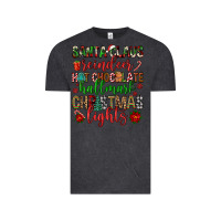 Vintage Black santa claus reindeer hallmark hot chocolate christ Vintage Tee - FaDigitalArtStudio