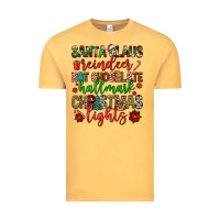 Vintage Mustard santa claus reindeer hallmark hot chocolate christ Vintage Tee - FaDigitalArtStudio