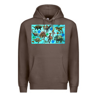 Coffee dinosaurs sippy cup Premium Hoodie - Artiststas