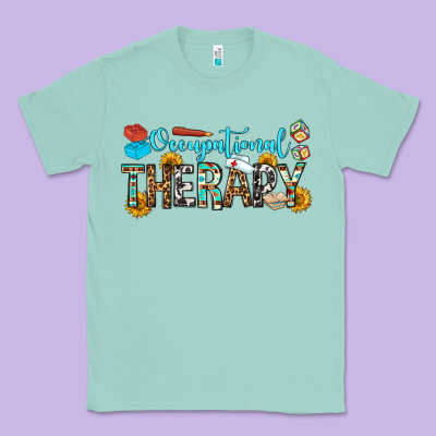 Occupational Therapy Classic Tee Designed By Oliviacreatesart