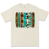 Bone western brushstroke Premium Tee - OliviaCreatesArt