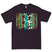 Plum western brushstroke Premium Tee - OliviaCreatesArt