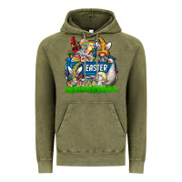 Vintage Olive easter Vintage Hoodie - CowhideDigitalArt