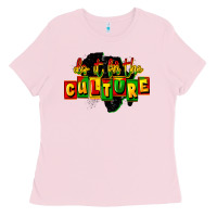 Bubblegum Pink do it for the culture Ladies Tee - FaDigitalArtStudio
