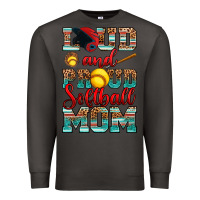 Smoke loud and proud softball mom Premium Sweatshirt - RanaPortraitStore