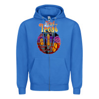 True Royal trick treat black Zipper Hoodie - JahusDesignShop