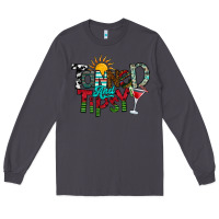 Smoke Tanned And Tipsy Long Sleeve Tee - CowhideDigitalArt