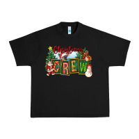 Black Christmas Crew Urban Heavy Tee - FaDigitalArtStudio