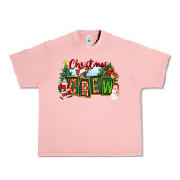 Salmon Christmas Crew Urban Heavy Tee - FaDigitalArtStudio