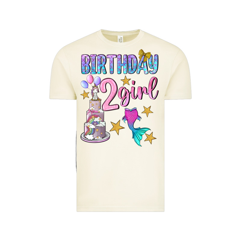 Birthday Girl 2 Vintage Tee by BundleAndBundleShop | Teevron