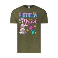 Vintage Olive birthday girl 2 Vintage Tee - BundleAndBundleShop