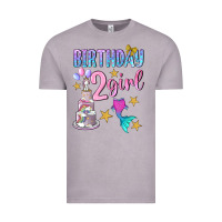 Vintage Zinc birthday girl 2 Vintage Tee - BundleAndBundleShop