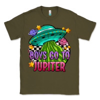 Army Green boys go to jupiter olıvıa Classic Tee - OliviaCreatesArt