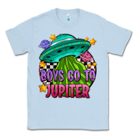 Dusty Blue boys go to jupiter olıvıa Classic Tee - OliviaCreatesArt
