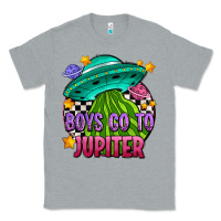 Heather Grey boys go to jupiter olıvıa Classic Tee - OliviaCreatesArt