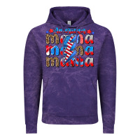 Cloud Purple american mama Vintage Hoodie - CowhideDigitalArt