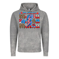Cloud Rock american mama Vintage Hoodie - CowhideDigitalArt