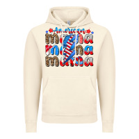 Vintage Artic american mama Vintage Hoodie - CowhideDigitalArt