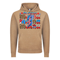 Vintage Coffee american mama Vintage Hoodie - CowhideDigitalArt