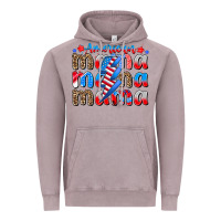 Vintage Zinc american mama Vintage Hoodie - CowhideDigitalArt