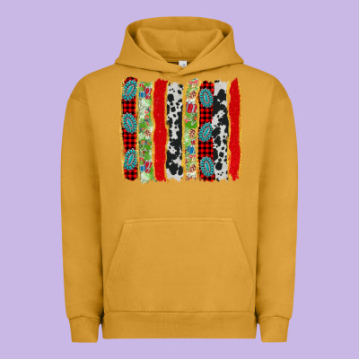 Christmas Brushstroke Urban Hoodie Designed By Jasminsmagicworld
